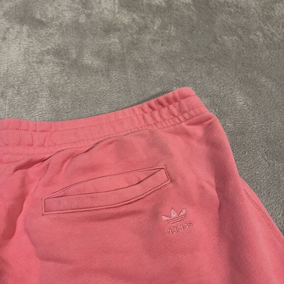Adidas Pharrell Williams Human Race Sweatpant Shorts Mens 2XL XXL Pink Fleece - Picture 8 of 12